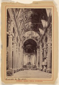 Interieur van de Nunziata kerk