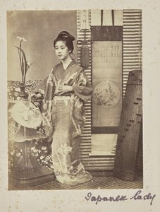 Japanse Dame door Unknown artist