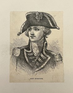 John Burgoyne door Unknown artist