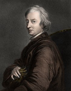 John Dryden 1631-1700 - gravure - 19e eeuw