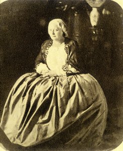 Juliette Drouet (minnares van Victor Hugo) door Unknown artist