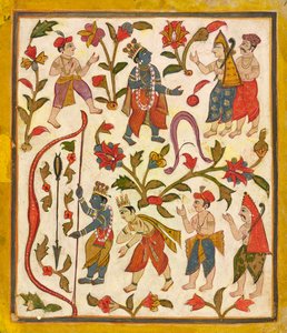 Krishna en de Boog, folio 24 uit de 
