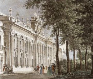La Granja de San Ildefonso door Unknown artist