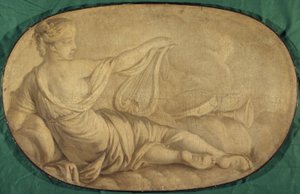 De Muziek (allegorie, decoratief schilderij voor het Hôtel La Rivière toen Canillac)