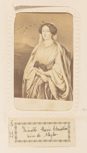De Eerwaarde Maria Christine, Koningin van Napels door Unknown artist