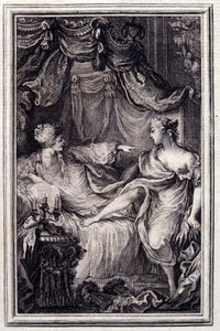 La courtesan amoureuse - in "Tales et nouvelles en vers" door Jean La Fontaine. 1762