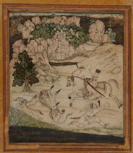 Landschap - een jachtscène