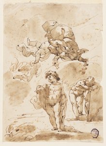 Landschap door Unknown artist