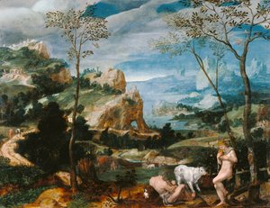 Landschap met Mercurius en Argus