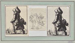 De Verlofganger door Unknown artist
