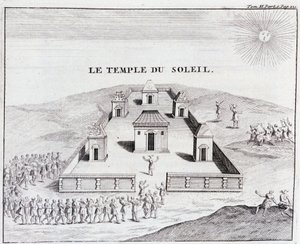 De Tempel van de Zon - in "Journey historique de l