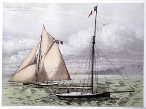 Het jacht Marie Gabrielle - in 