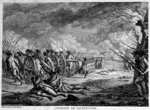 Lexington Day (Massachusetts, VS), 19 april door Unknown artist