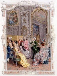 Literaire beurs in de 18e eeuw - in 