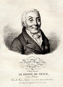 Louis-Philippe graaf de Segur, Grootmeester van Ceremonies van het Eerste Keizerrijk, historicus en senator (1753-1830)