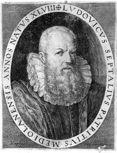 Ludovico Settala, Italiaanse arts in Pavia door Unknown artist