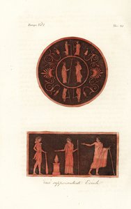 Lysander en Agesilaus II van Sparta en Hercules met Deiphobus, koning van Amiclea, en zijn vrouw