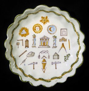 Maconnic Decor Plaat