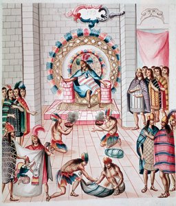 Offergaven aan de koning door Unknown artist