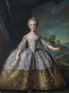 Marie Isabelle De Bourbon door Unknown artist