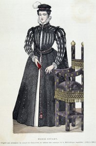 Marie Stuart - gravure door Unknown artist
