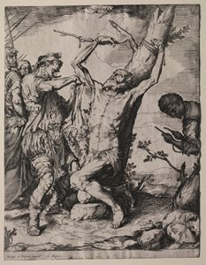 Martelaarschap van St. Bartholomeus door Unknown artist