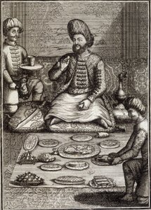Méhemet Réza Beg, Ambassadeur van Perzië, begin 18e eeuw. door Unknown artist