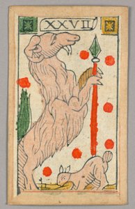 Minchiate (Tarot) Speelkaart door Unknown artist