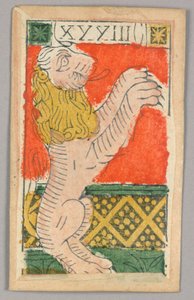 Minchiate (Tarot) Speelkaart door Unknown artist