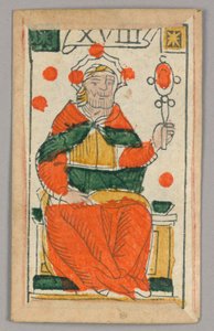 Minchiate (Tarot) Speelkaart door Unknown artist