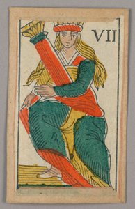 Minchiate (Tarot) Speelkaart door Unknown artist