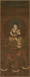 Monju met Vijf Chignons (Gokei Monju)