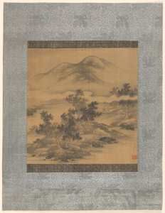 Berglandschap door Unknown artist