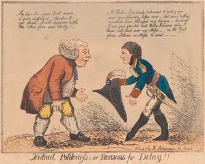 Wederzijdse beleefdheid; of Redenen voor vertraging!! door Unknown artist