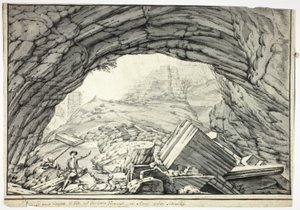Natuurlijke brug van Velo, in de Veronese heuvels, vlakbij Altissimo door Unknown artist