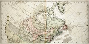 Noord-Amerika, c.1765