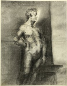 Naakt Mannelijk Figuur door Unknown artist