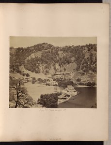 Nynee Tal, voor Landslip, 1881 door Unknown artist