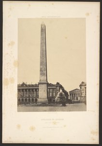 Obelisk van Louqsor, op de Place de la Concorde