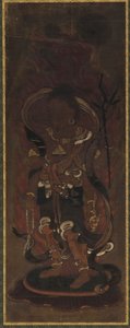 Een van de twaalf deva: Kwa-ten (Agni) door Unknown artist