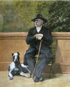 Otto, Prins von Bismarck (1815 - 1898), Duitse staatsman. door Unknown artist