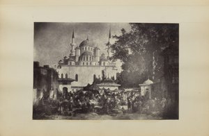 [Geschilderd gezicht op Constantinopel].