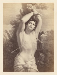 [Schilderij met de afbeelding van het martelaarschap van Sint Sebastiaan]. door Unknown artist