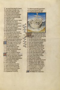 Palinurus tuimelt van Aeneas