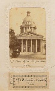 Panthéon - Sainte Geneviève kerk, Parijs door Unknown artist