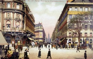 Parijs: rue de la Chaussée d