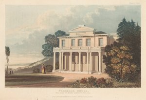 Perridge House: Het landgoed van Henry Limbrey Toll, Esq. door Unknown artist