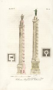Plan en elevatie van Trajanus
