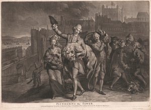 Plundering van de Toren door Unknown artist