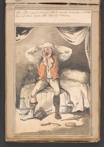 Pon life - kan deze vroege marsen niet verdragen - beter meteen sterven op het bed van eer door Unknown artist